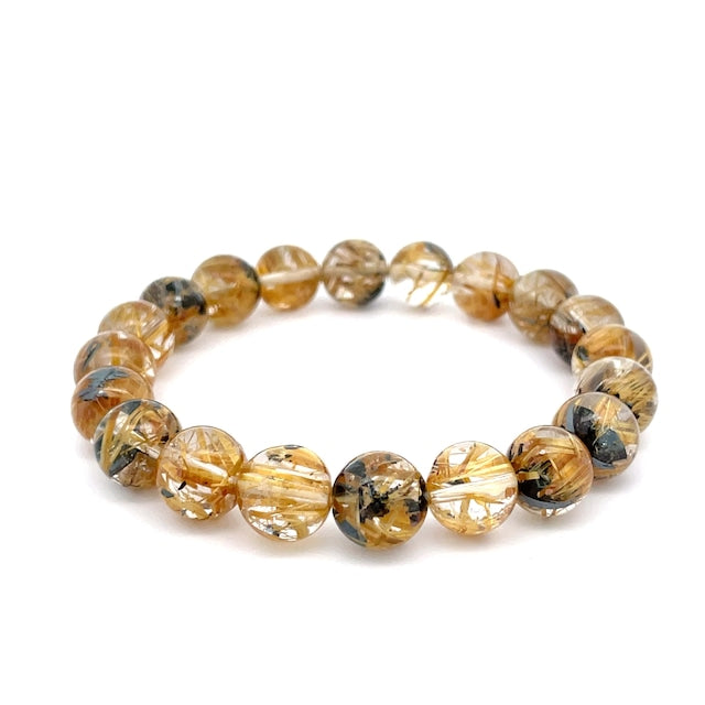 【高品質】ヘマタイトルチルクォーツ